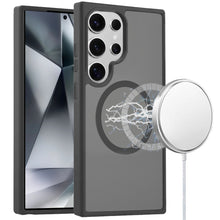 Samsung Galaxy S24 Ultra Case Magnetic Circle Soft Touch Translucent Phone Cover