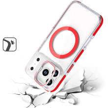 For iPhone 17 Pro Max Case Magnetic Circle Camera Lens Stand + Tempered Glass
