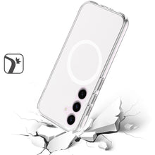 For Samsung Galaxy S24 FE Case Magnetic Ring Thick Translucent Hybrid Cover