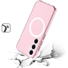 For Samsung Galaxy S24 FE Case Magnetic Ring Thick Translucent Hybrid Cover