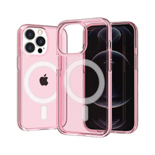 For iPhone 15 PLUS Case Magnetic Charging 3mm Translucent + 2 Tempered Glass