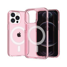 For iPhone 13 Pro Max Case Magnetic Ring Ultra Thick 3mm Translucent Hybrid