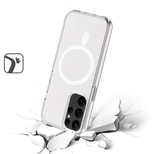 For Samsung Galaxy S24 Ultra Case Magnetic Charging Thick 3mm Translucent Cover