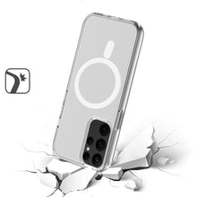 For Samsung Galaxy S24 Ultra Case Magnetic Charging Thick 3mm Translucent Cover