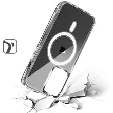 For Samsung Galaxy S24 Case Magnetic Circle Slim Fit Transparent Phone Cover