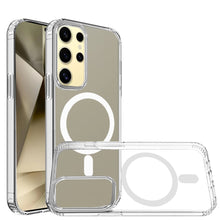 For Samsung Galaxy S24+ Plus Case Magnetic Charging True Transparent Phone Cover