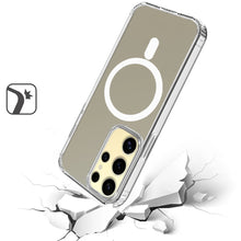 For Samsung Galaxy S24+ Plus Case Magnetic Charging True Transparent Phone Cover