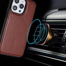 For Samsung Galaxy S24 Case Vegan Leather Detacheable Magnetic Circle Wallet