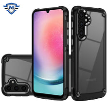 For Samsung A26 5G Case w/ Metal Buttons and Raised Camera Lip + Tempered Glass