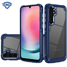 For Samsung A26 5G Case w/ Metal Buttons and Raised Camera Lip + Tempered Glass