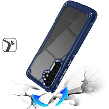 For Samsung A26 5G Case w/ Metal Buttons and Raised Camera Lip + Tempered Glass