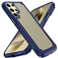 For Samsung Galaxy S24 Case Hybrid Cover w/ Metal Buttons and Raised Camera Lip