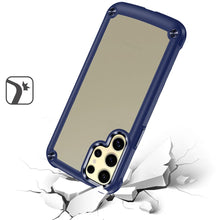 For Samsung Galaxy S24 Case Hybrid Cover w/ Metal Buttons and Raised Camera Lip