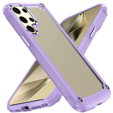 For Samsung Galaxy S24 Case Hybrid Cover w/ Metal Buttons and Raised Camera Lip