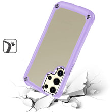 For Samsung Galaxy S24 Case Hybrid Cover w/ Metal Buttons and Raised Camera Lip