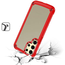 For Samsung Galaxy S24 Case Hybrid Cover w/ Metal Buttons and Raised Camera Lip