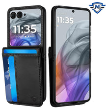 For Motorola Razr 2025/2024 Case Vegan Leather Luxury Wallet with Card Slots