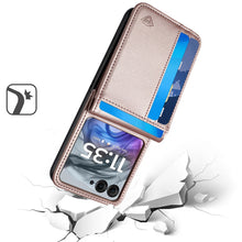 For Motorola Razr 2025/2024 Case Vegan Leather Luxury Wallet with Card Slots