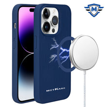 For iPhone 15 PRO Case Liquid Silicone Magnetic Charging + 2 Tempered Glass