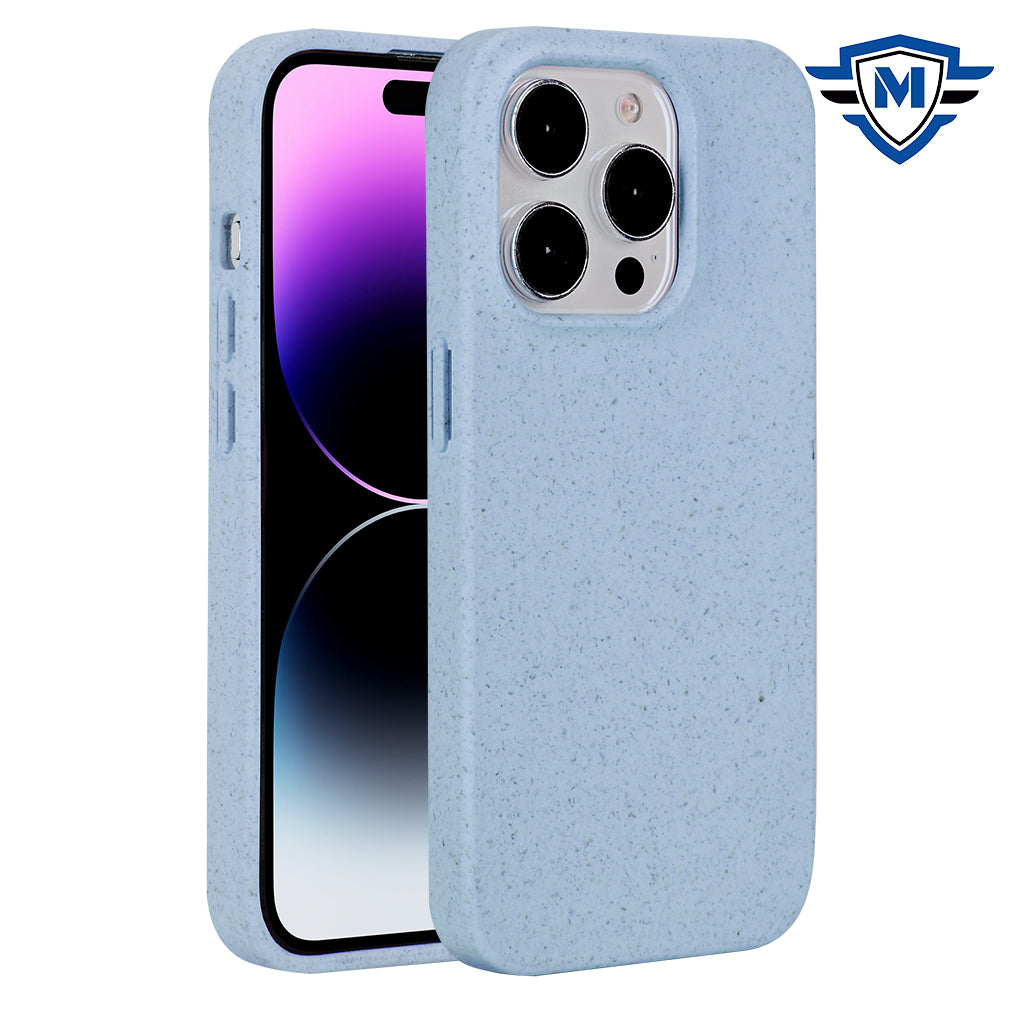 For iPhone 15 PRO Case Bio-Degradable Eco-Friendly Cover + 2 Tempered Glass