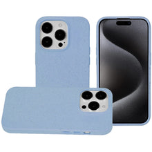 For iPhone 15 PLUS Case Bio-Degradable Eco-Friendly Cover + 2 Tempered Glass