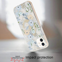For iPhone 12/12 Pro Case Premium IMD Design w/ Magnetic Circle + Tempered Glass