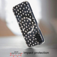 For iPhone 16 6.1inch Case Premium IMD Design w/ Magnetic Circle +Tempered Glass