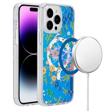 For iPhone 14 PRO MAX 6.7 in. Case Rugged Magnetic Circle No Fade Design Cover