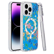 For iPhone 14 PRO MAX 6.7 in. Case Rugged Magnetic Circle No Fade Design Cover