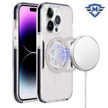 For iPhone 11 6.1 in. Case Rugged Magnetic Circle No Fade Cover + Tempered Glass