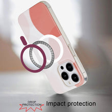 For iPhone 15 Pro Max Case Design Eco-Friendly Magnetic Circle +2 Tempered Glass