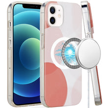 For iPhone 12/12 Pro Case Design Eco-Friendly Magnetic Circle + Tempered Glass