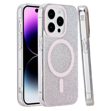 For iPhone 15 PLUS Case Design Rugged Hybrid Magnetic Charging +2 Tempered Glass