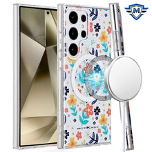 Samsung Galaxy S24 Ultra Case In Mold Design Rugged Hybrid Magnetic Circle Cover