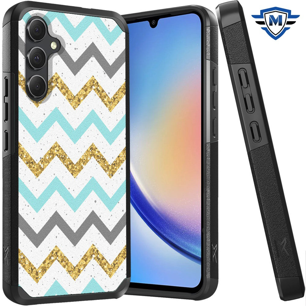 For Samsung A35 5G Case Tough Strong Heavy-Duty Design Cover + Tempered Glass