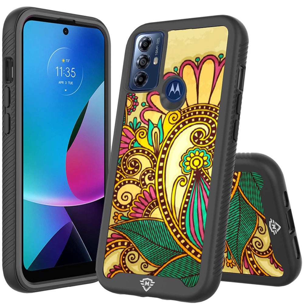 For Moto G Play 2023 Case No Fade Print Design Shockproof Protective Phone Cover