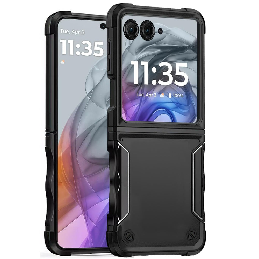 For Motorola Razr 2025/2024 Case Ergonomic Grip Print Design Rugged Cover