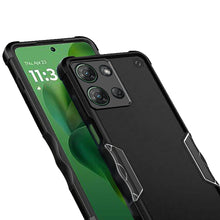 For Moto G Power 2025 Case Rugged Ergonomic Grip Rugged Cover + Tempered Glass