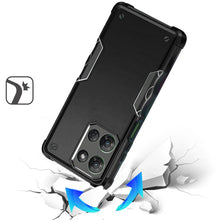 For Moto G Power 2025 Case Rugged Ergonomic Grip Rugged Cover + Tempered Glass