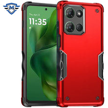 For Moto G Power 2025 Case Rugged Ergonomic Grip Rugged Cover + Tempered Glass