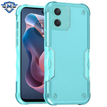 For Moto G Play 2024 Case Ergonomic Grip Rugged Phone Cover + Tempered Glass