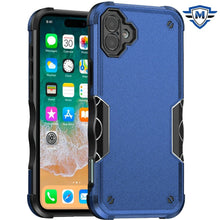 For iPhone 16 Plus 6.7in Case Ergonomic Grip Design Shockproof + Tempered Glass