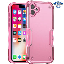 For iPhone 16 6.1inch Case Ergonomic Grip Design Shockproof + Tempered Glass