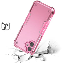 For iPhone 16 6.1inch Case Ergonomic Grip Design Shockproof + Tempered Glass