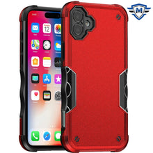 For iPhone 16 6.1inch Case Ergonomic Grip Design Shockproof + Tempered Glass