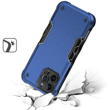 For iPhone 16 Pro 6.3in Case Ergonomic Grip Design Shockproof + Tempered Glass