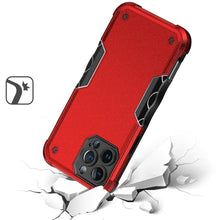 For iPhone 16 Pro 6.3in Case Ergonomic Grip Design Shockproof + Tempered Glass