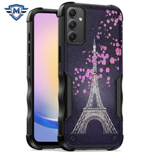 For Samsung A25 5G Case Ergonomic Grip Printed Design Shockproof +Tempered Glass