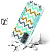 For Samsung A25 5G Case Ergonomic Grip Printed Design Shockproof +Tempered Glass