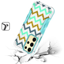 For Samsung Galaxy S24+ Plus Case Ergonomic Grip Print Design Rugged Phone Cover